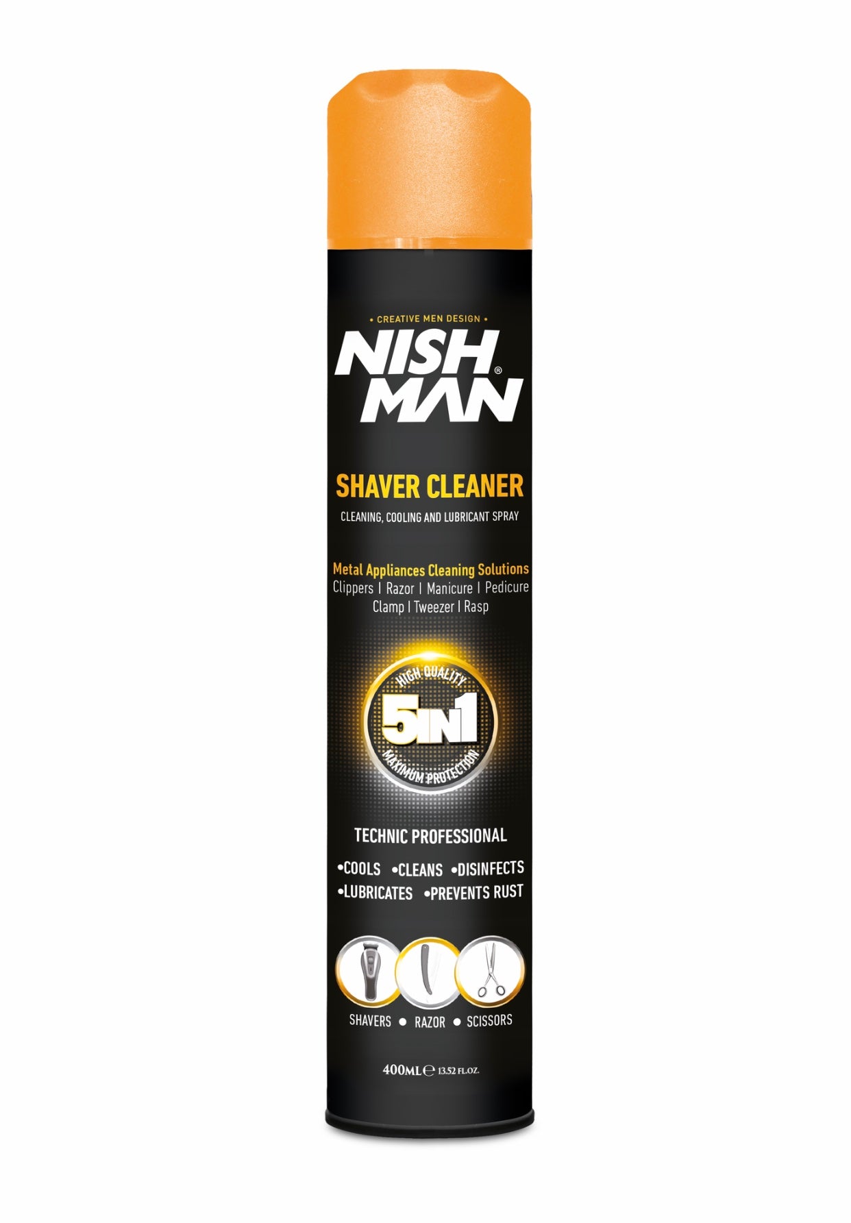 NISHMAN Shaver Cleaner - 5 IN 1