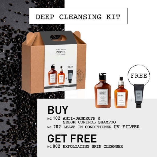DEPOT No. 02 - Deep Cleansing Kit Julekampanje