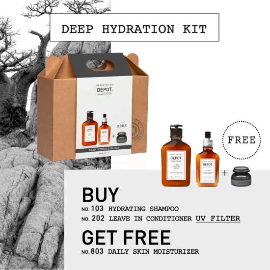 DEPOT No. 03 - Deep Hydration Kit Julekampanje