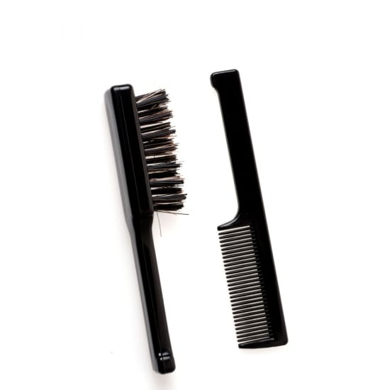 Focus Comb & Moustache Brush Set