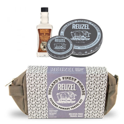 Reuzel Blue Pomade Holiday Travel Kit