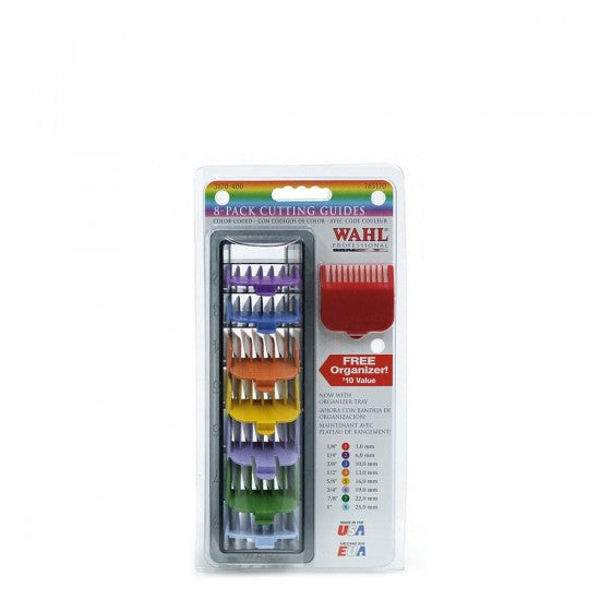 Wahl Coloured Attachment Combs 8-pack